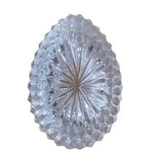 Crystal Egg Shaped Trinket Box